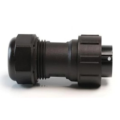 RS PRO Circular Connector 2 Contacts Cable Socket Female Standard Size IP68 500V 10A Threaded Mating 124-6646