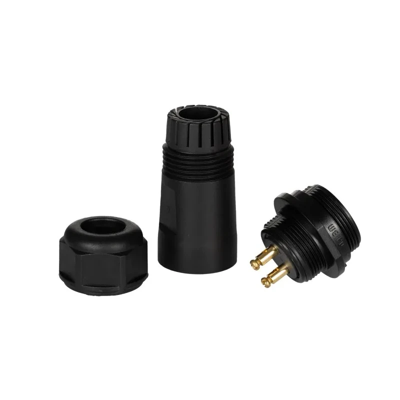 RS PRO Circular Connector 2 Contacts Cable Standard Socket Female IP68 500V 10A 124-6664