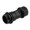 RS PRO Circular Connector Cable Mount 2 Contacts Socket Male IP68 500V 10A Polyamide 66 124-6649
