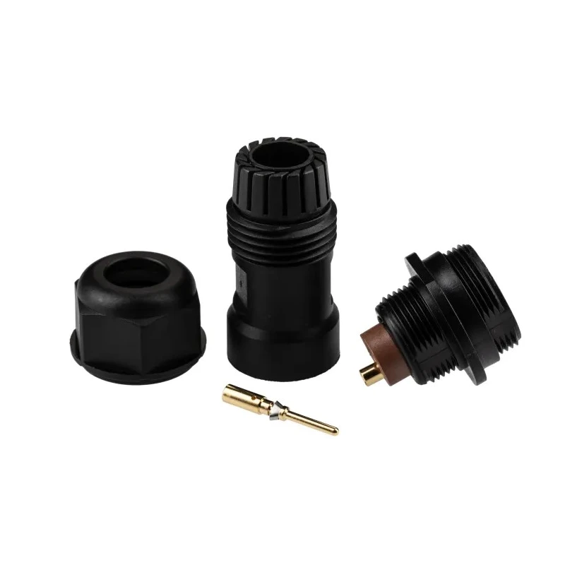 RS PRO Circular Connector Cable Mount 2 Contacts Socket Male IP68 500V 10A Polyamide 66 124-6649