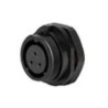 RS PRO Circular Connector, 3 Contacts, Front Mount Socket, Threaded Mating, IP68 Rated, 10A, 500V, Polyamide 124-6653