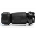 RS PRO Industrial Circular Connector 3 Contacts Cable Socket Female IP68 500V 10A Threaded Mating 124-6665