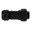 RS PRO Industrial Circular Connector, 2 Contacts, 500V, 10A, Cable Mount, Socket, Male, IP68, Threaded Mating 124-6668
