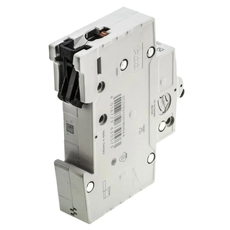 ABB ComPact Home Miniature Circuit Breaker 1-Pole 6A Type C 440V AC 60V DC 6kA Breaking Capacity SH200