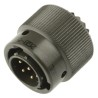 Amphenol Limited Mil Spec Circular Connector 7 Contacts Brass Straight 500, 700V AC 7.5A Shell Size 10 62GB-56T10-07PN