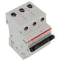 ABB ComPact Home SH200 Miniature Circuit Breaker, 3-Pole, 20A, Type B, 440V AC, 6 kA Breaking Capacity SH200