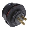 RS PRO Circular Connector 3 Contacts Front Mount Socket Male IP68 500V 10A Polyamide 66 RS PRO 124-6675