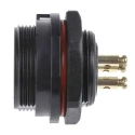 RS PRO Circular Connector 3 Contacts Front Mount Socket Male IP68 500V 10A Polyamide 66 RS PRO 124-6675