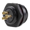 RS PRO Industrial Circular Connector, 3 Contacts, Front Mount Socket, Female, Screw Termination, IP68, 500V, 10A 124-6672
