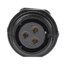 RS PRO Industrial Circular Connector, 3 Contacts, Front Mount Socket, Female, Screw Termination, IP68, 500V, 10A 124-6672