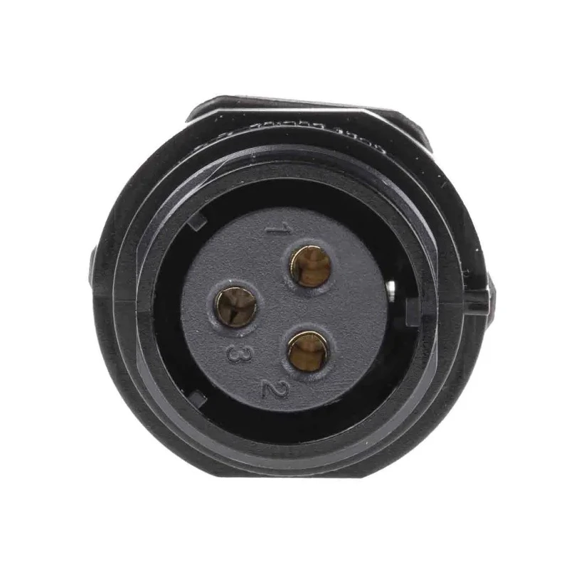 RS PRO Industrial Circular Connector, 3 Contacts, Front Mount Socket, Female, Screw Termination, IP68, 500V, 10A 124-6672