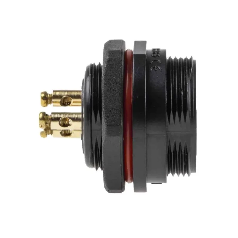 RS PRO Industrial Circular Connector, 3 Contacts, Front Mount Socket, Female, Screw Termination, IP68, 500V, 10A 124-6672