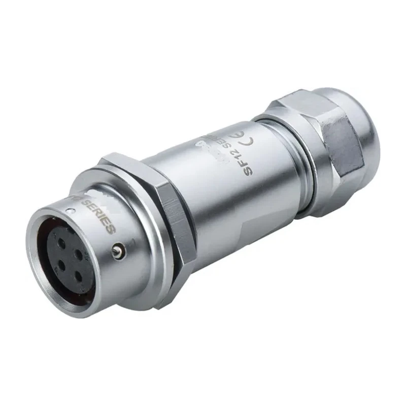 RS PRO Circular Connector M12 Socket Female 2 Contacts Cable Push Pull IP67 250V 13A 124-6700