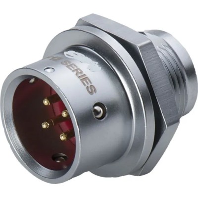 RS PRO Circular Connector Socket, 5 Contacts, Front Mount, M12, 180V, 5A, Push Pull, IP67 124-6726