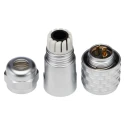 RS PRO Industrial Circular Connector M12 Plug Female 2 Contacts Cable Push-Pull IP67 250V 13A 124-6731