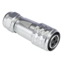 RS PRO Circular Connector, 3 Contacts, Cable Mount, M12 Connector, Plug, Female, IP67, 13A, 250V, Push-Pull, Chrome 124-6732