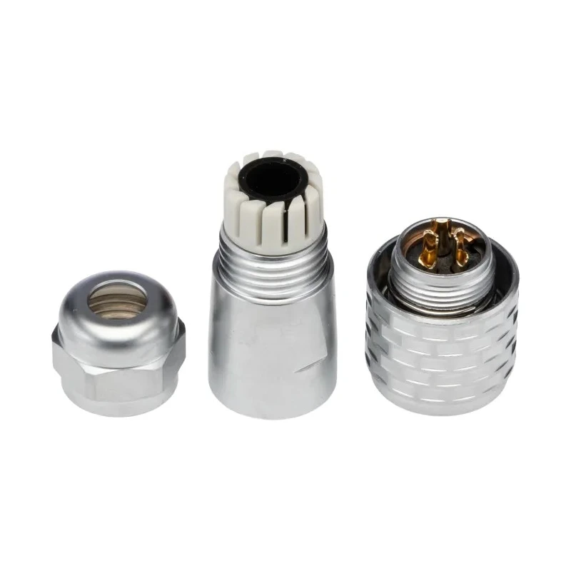 RS PRO Circular Connector, 3 Contacts, Cable Mount, M12 Connector, Plug, Female, IP67, 13A, 250V, Push-Pull, Chrome 124-6732