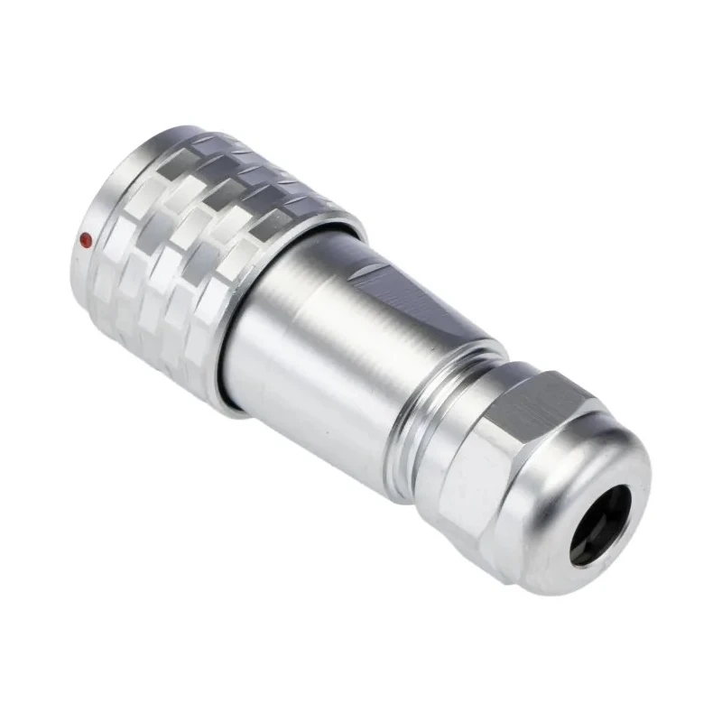RS PRO Circular Connector, 3 Contacts, Cable Mount, M12 Connector, Plug, Female, IP67, 13A, 250V, Push-Pull, Chrome 124-6732