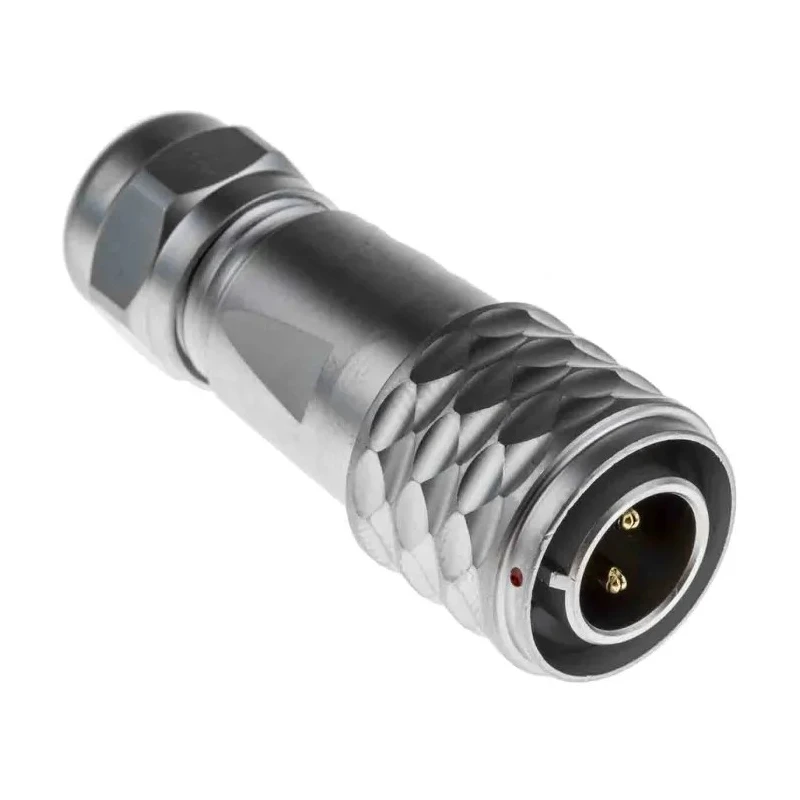 RS PRO Industrial Circular Connector M12, 2 Contacts, Male Plug, Cable Mount, IP67, 250V, 13A, Push-Pull Termination 124-6739