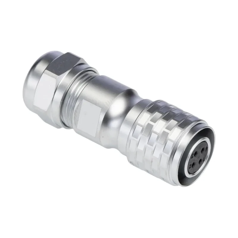 RS PRO Circular Connector 4 Contacts Cable M12 Connector Plug Female IP67 124-6737