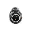 RS PRO Industrial Circular Connector M12, 2 Contacts, Male Plug, Cable Mount, IP67, 250V, 13A, Push-Pull Termination 124-6739