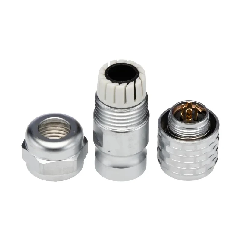 RS PRO Circular Connector 4 Contacts Cable M12 Connector Plug Female IP67 124-6737