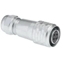 RS PRO Industrial Circular Connector, 4 Contacts, Cable Mount, M12 Size, 200V, 5A, Push Pull Mating, Female 124-6733