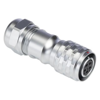 RS PRO Circular Connector, 5 Contacts, Cable Mount, M12 Connector, Plug, Female, IP67, 180V, 5A 124-6738