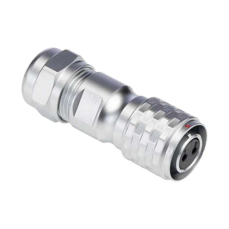 RS PRO Circular Connector, 2 Contacts, Cable Mount, M12 Size, Plug Female, IP67, 250V, 13A, Chrome Plated Brass 124-6735