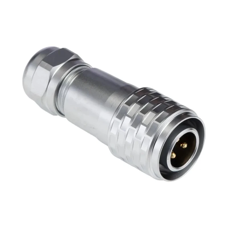 RS PRO Industrial Circular Connector, 3 Contacts, Cable Mount, M12 Size, Plug Male, IP67 Rated, 250V, 13A, Chrome 124-6740
