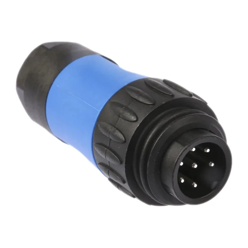 RS PRO Circular Connector 6 Contacts Cable Standard Plug Male IP67 Ecomate M Series C01630H00610010