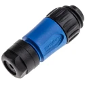 Amphenol Industrial Circular Connector 6 Contacts Cable Standard Plug Male IP67 Ecomate M Series C01610H00601010