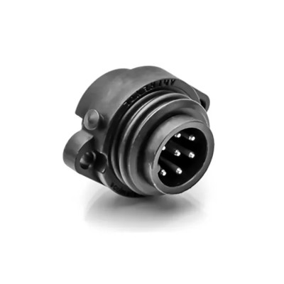 Amphenol Industrial Circular Connector Panel Mount Plug Male 6 Contacts IP67 250V Ecomate M Series C01610C00600012