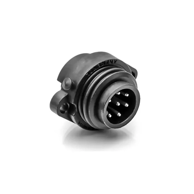 Amphenol Industrial Circular Connector Panel Mount Plug Male 6 Contacts IP67 250V Ecomate M Series C01610C00600012