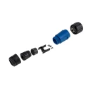 Amphenol Industrial Circular Connector, 6 Contacts, Cable Mount, Socket, Female, 250V, 10A, IP67, Ecomate M C01630D00611010