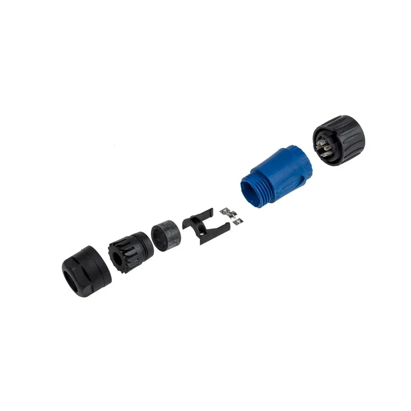 Amphenol Industrial Circular Connector, 6 Contacts, Cable Mount, Socket, Female, 250V, 10A, IP67, Ecomate M C01630D00611010