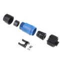 Amphenol Industrial Circular Connector, 6 Contacts, Cable Mount, Socket, Female, 250V, 10A, IP67, Ecomate M C01630D00611010