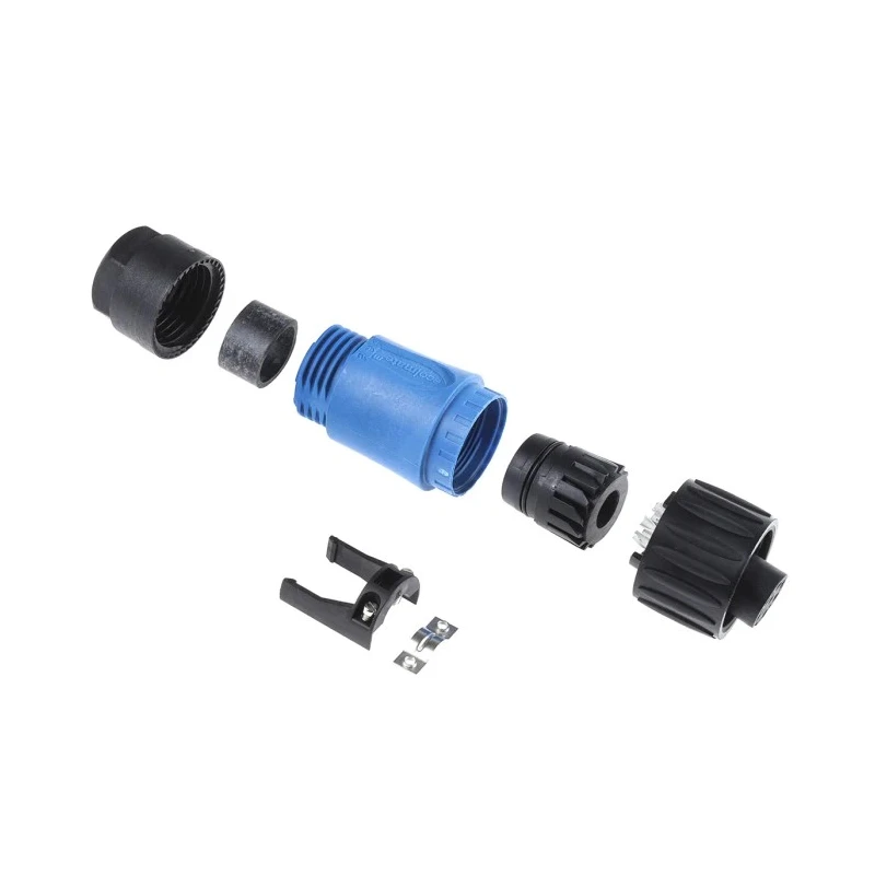 Amphenol Industrial Circular Connector, 6 Contacts, Cable Mount, Socket, Female, 250V, 10A, IP67, Ecomate M C01630D00611010