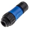 Amphenol Industrial Circular Connector 6 Contacts Cable Standard Plug Male IP67 Ecomate M Series C01610H00600010