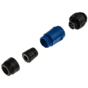 Amphenol Industrial Circular Connector 6 Contacts Cable Standard Plug Male IP67 Ecomate M Series C01610H00600010