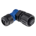 Amphenol Industrial Circular Connector 6 Contacts Cable Socket Female IP67 Ecomate M Series C01630F00610010