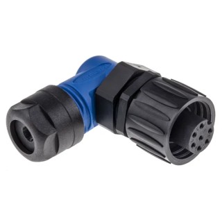 Amphenol Industrial Circular Connector 6 Contacts Cable Socket Female IP67 Ecomate M Series C01630F00610010