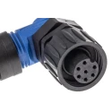 Amphenol Industrial Circular Connector 6 Contacts Cable Socket Female IP67 Ecomate M Series C01630F00610010