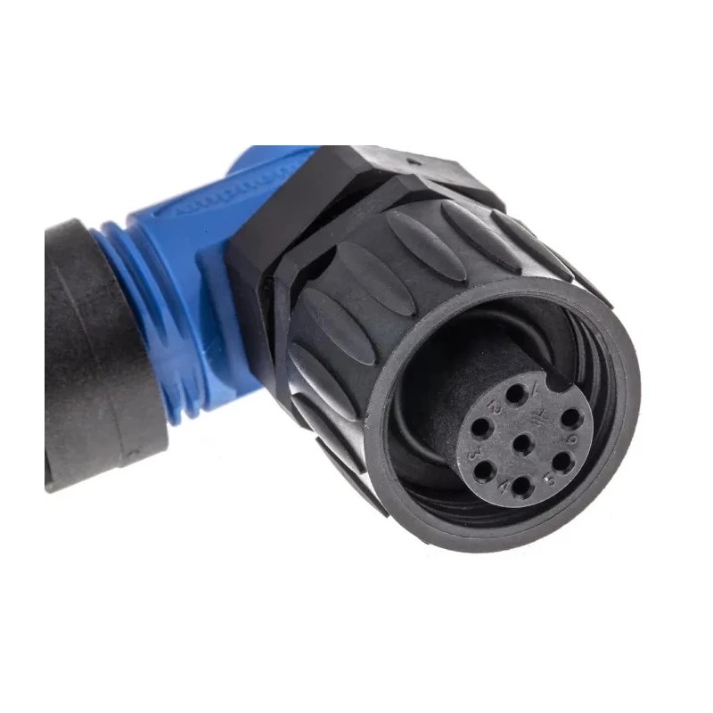 Amphenol Industrial Circular Connector 6 Contacts Cable Socket Female IP67 Ecomate M Series C01630F00610010