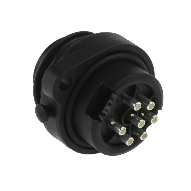 Amphenol Industrial Circular Connector, Panel Mount, 6 Contacts, Plug, Male, IP67, 250V, 10A, Polymer C01630C00610012