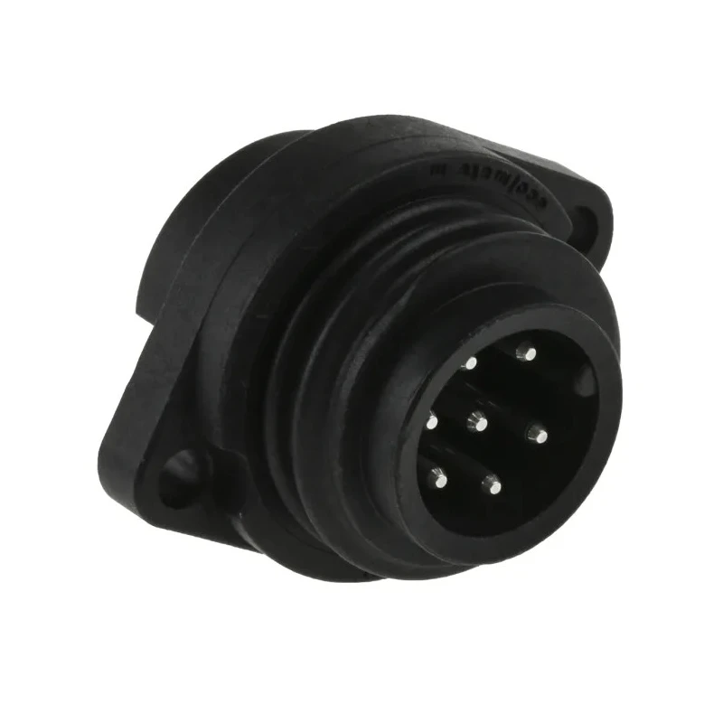 Amphenol Industrial Circular Connector, Panel Mount, 6 Contacts, Plug, Male, IP67, 250V, 10A, Polymer C01630C00610012