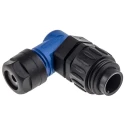 Amphenol Industrial Circular Connector 6 Contacts Cable Standard Plug Male IP67 Ecomate M Series C01610K00600010