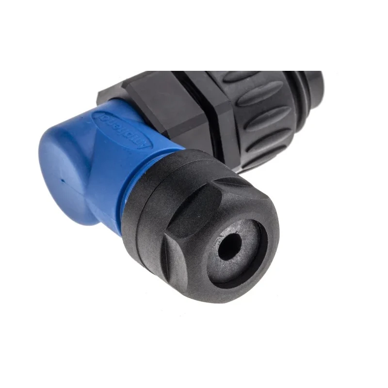 Amphenol Industrial Circular Connector 6 Contacts Cable Standard Plug Male IP67 Ecomate M Series C01610K00600010