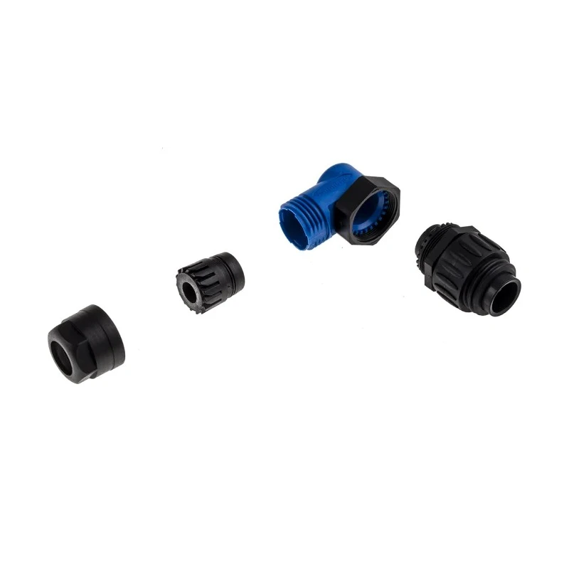 Amphenol Industrial Circular Connector 6 Contacts Cable Standard Plug Male IP67 Ecomate M Series C01610K00600010
