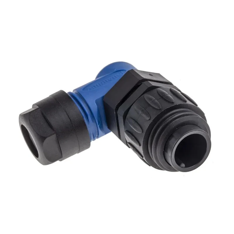 Amphenol Industrial Circular Connector 6 Contacts Cable Standard Plug Male IP67 Ecomate M Series C01610K00600010
